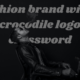 fashion brand with a crocodile logo crossword