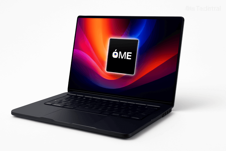 The new Apple M5 MacBook Pro showcased on a clean white background, designed for professionals demanding power and AI performance — featured by The TechBull.