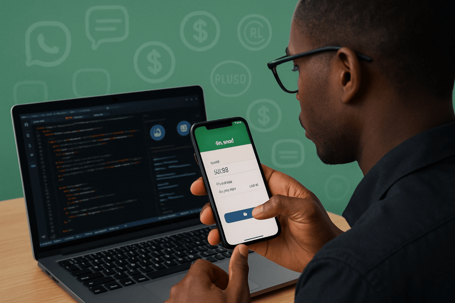 Graph showing growth in fintech adoption and blockchain interest in Africa for the year 2025.
