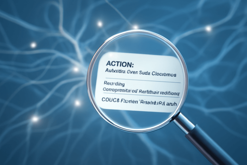 A professional woman in a bright, modern office audits an AI agent's workflow on a transparent, holographic screen, highlighting a new era of auditable and compliant AI systems with OpenAI's AgentKit.