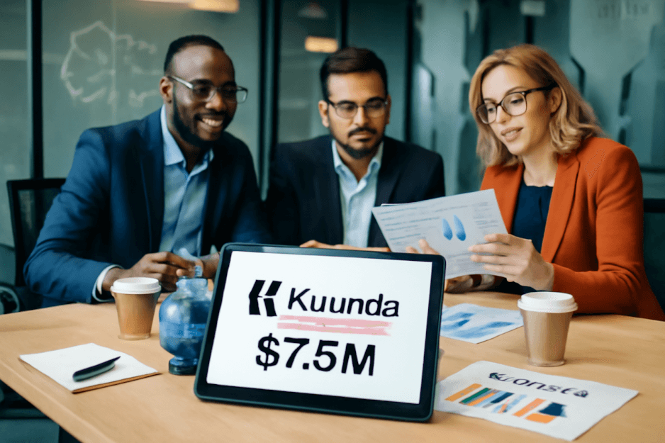 A visual representing fintech and financial growth in Africa